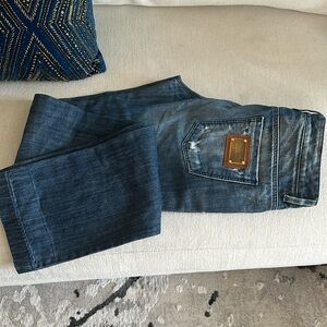 Authentic Dolce and Gabbana denim jeans